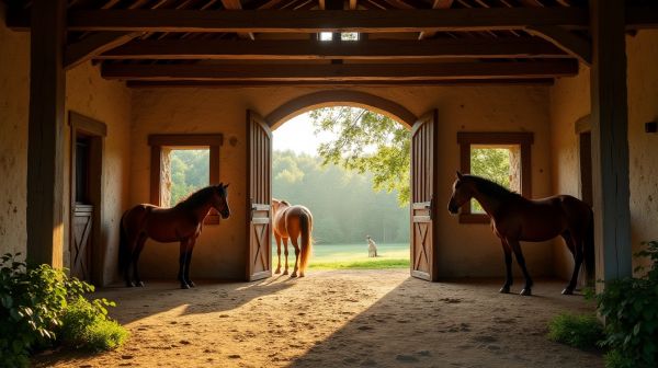 Écurie à Goncourt : trouvez le refuge idéal pour vos chevaux